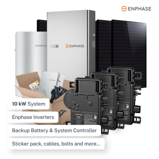 10 kW Solar + Enphase Backup Battery