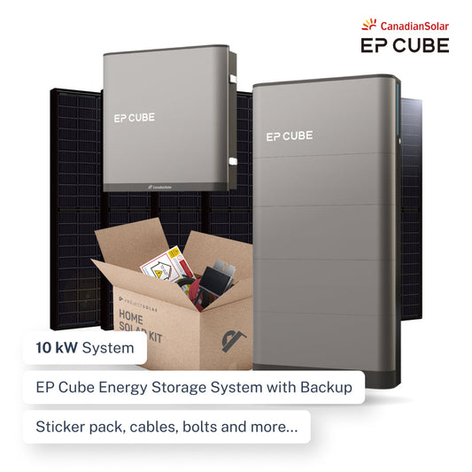 10 kW Solar + EP CUBE Backup Battery