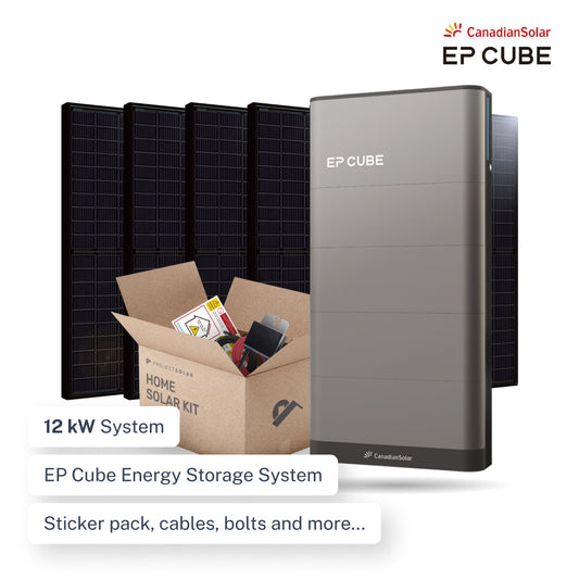 12 kW Solar + EP CUBE Consumption Battery