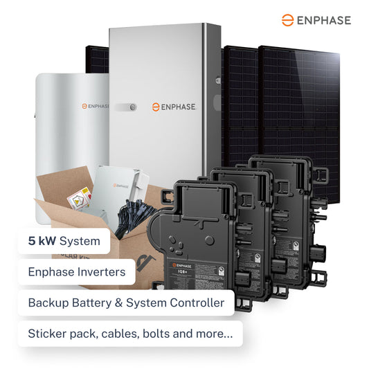 5 kW Solar + Enphase Backup Battery