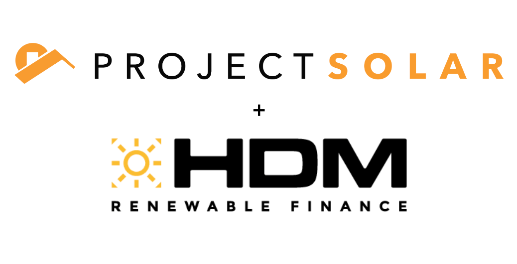 Project Solar and HDM Renewable Finance logos
